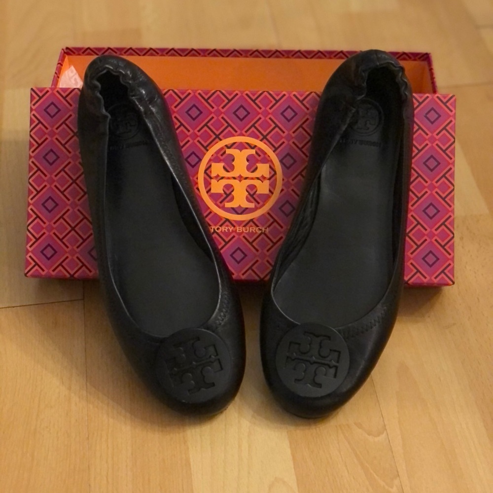 Tory Burch Minnie Ballet Travel Flats